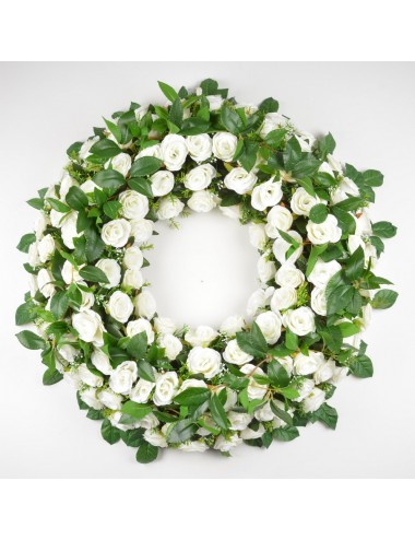 COURONNE ROSE LAURIER CREAM