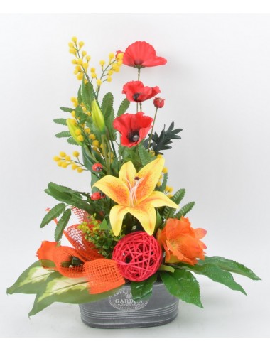 JARDINIERE OVALE LYS MIMOSA...