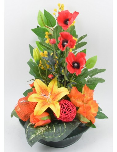 PLATEAU CARRE LYS MIMOSA...