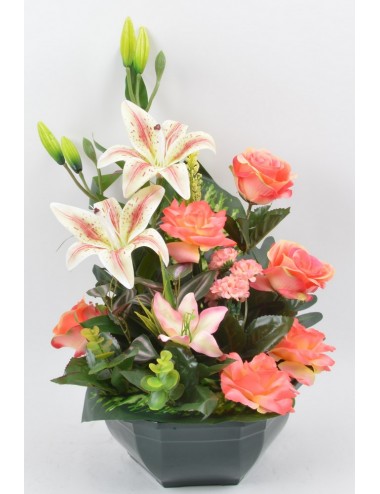 OCEA 25 CM LYS ROSE SALMON