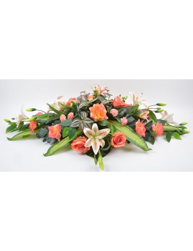 COUSSIN ROSE LYS SALMON