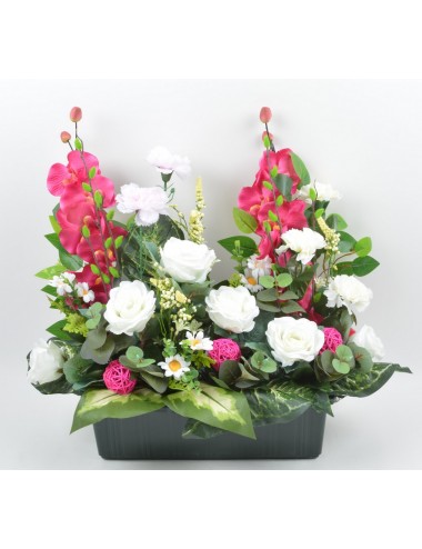 JARDINIERE 40 CM ORCHIDEE...