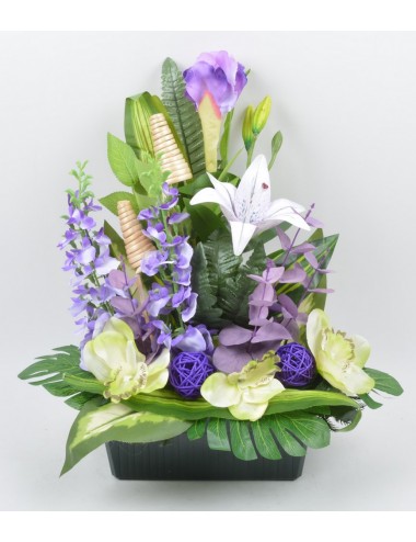 JARDINIERE 25 CM DELPHINIUM...