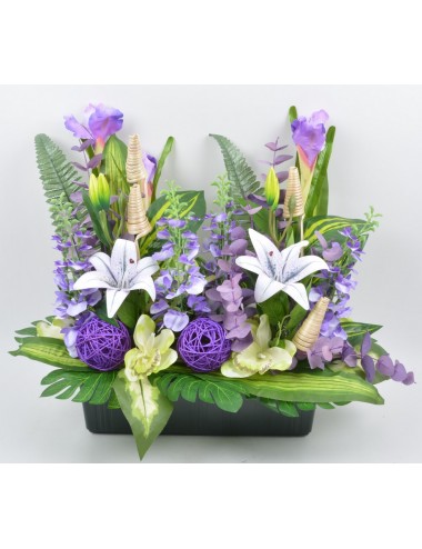 JARDINIERE 40 CM DELPHINIUM...