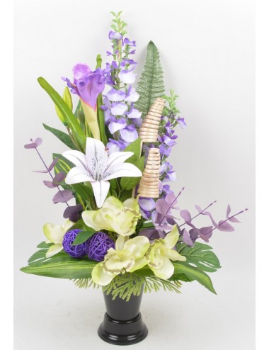 BOUQUET DE VASE DELPHINIUM...