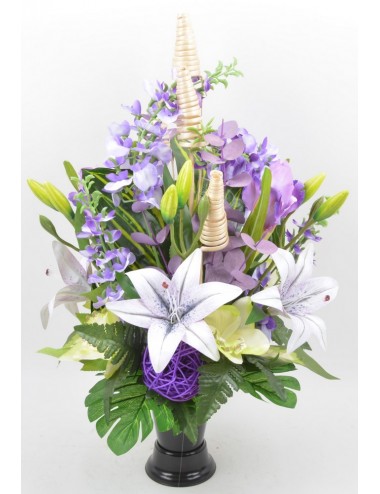 BOUQUET DE VASE DELPHINIUM...