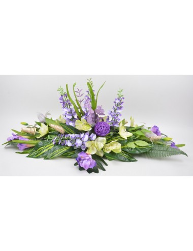 COUSSIN DELPHINIUM LYS IRIS...