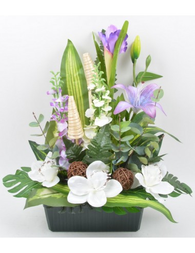 JARDINIERE 25 CM DELPHINIUM...