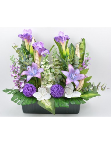 JARDINIERE 40 CM DELPHINIUM...