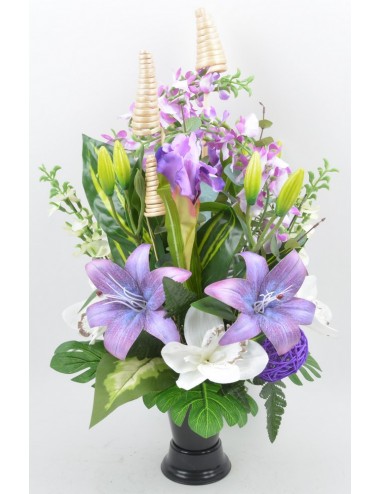 BOUQUET DE VASE DELPHINIUM...