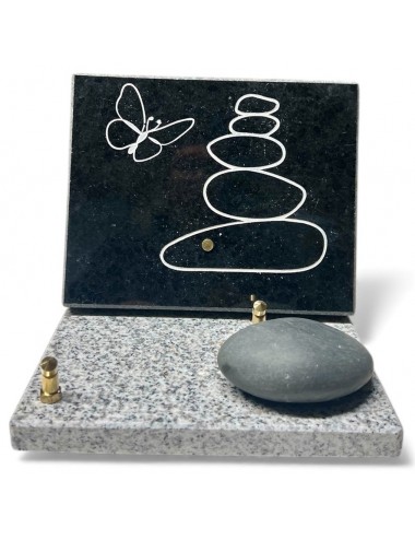 PLAQUE GRANIT 18 X 18 - 1 INTER - CAIM ET GALET