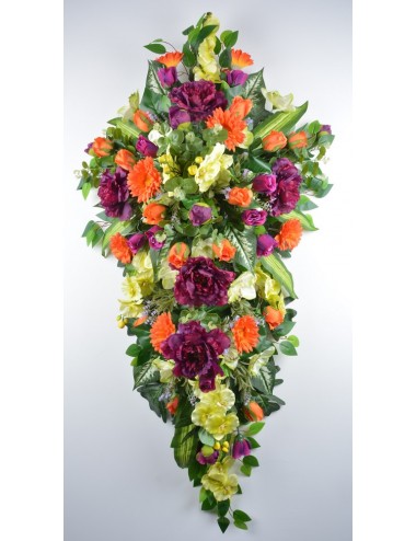 DESSUS DE CERCUEIL ORCHIDEE...