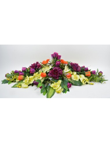 COUSSIN ORCHIDEE PIVOINE...