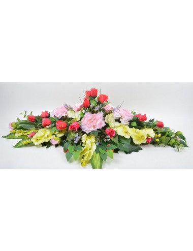 COUSSIN ORCHIDEE PIVOINE...