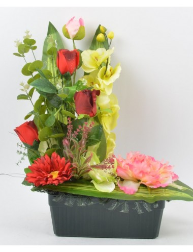 JARDINIERE 25 CM ORCHIDEE...