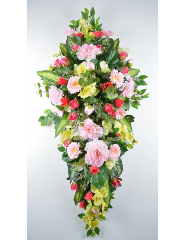 DESSUS DE CERCUEIL ORCHIDEE...