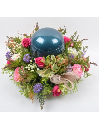 REMISE D'URNE ROSE BOUTON...