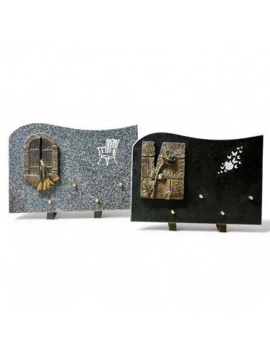 LOT DE 2 PLAQUES - 35 X 25...