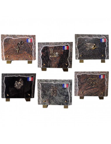 SERIE DE 6 PLAQUES 20 X 15...