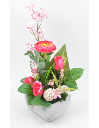 COEUR VIRGULE RENONCULE...