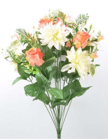 PIQUET DALHIA ROSE X18 SALMON