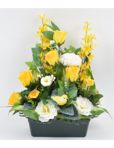 JARDINIERE 25 CM FORSYTHIA...