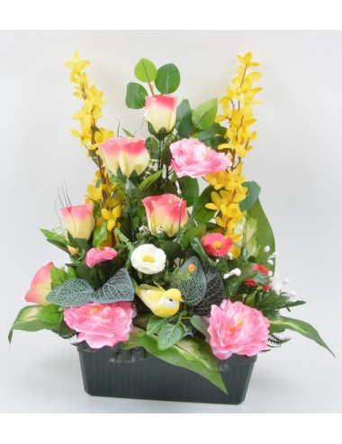 JARDINIERE 25 CM FORSYTHIA...