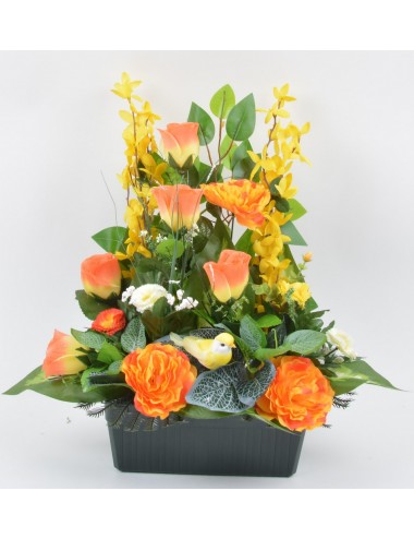 JARDINIERE 25 CM FORSYTHIA...