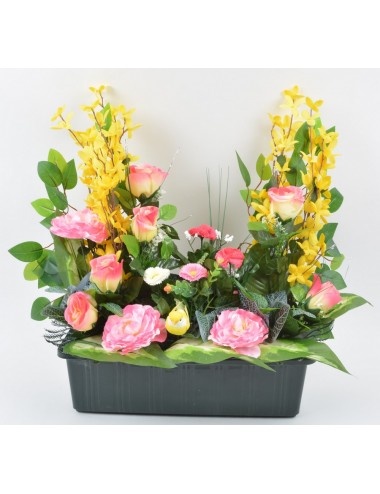 JARDINIERE 40 CM FORSYTHIA...