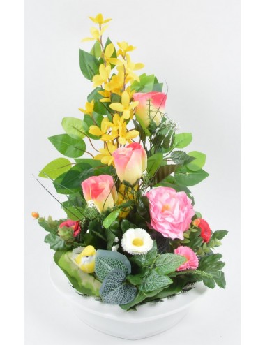 COEUR BLANC FORSYTHIA...