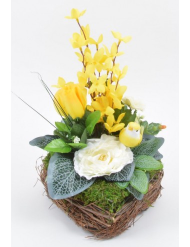 COEUR OSIER FORSYTHIA...