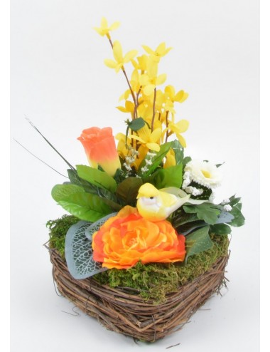 COEUR OSIER FORSYTHIA...