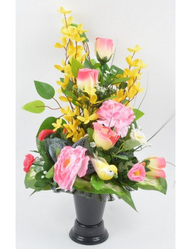 BOUQUET DE VASE FORSYTHIA...