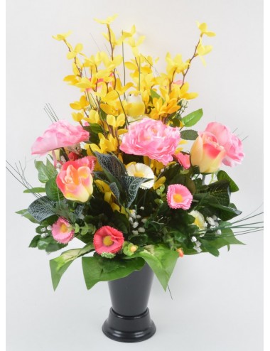 BOUQUET DE VASE FORSYTHIA...