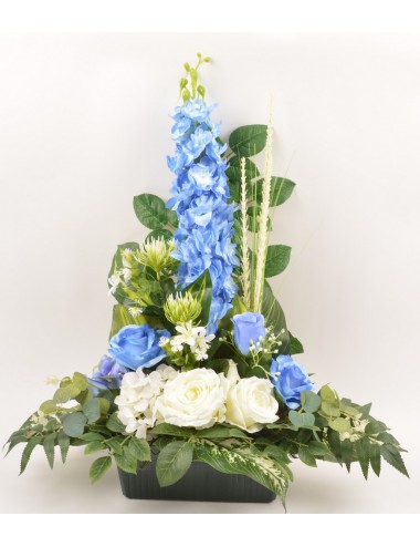 JARDINIERE 25 CM DELPHINIUM...