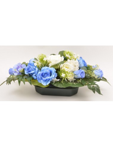 RECTANGLE DELPHINIUM ROSE ASTILBE BLUE WHITE