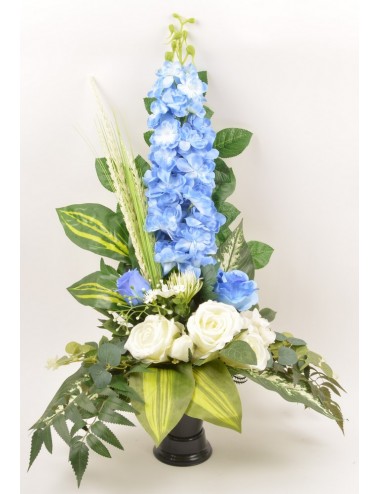BOUQUET DE VASE DELPHINIUM...