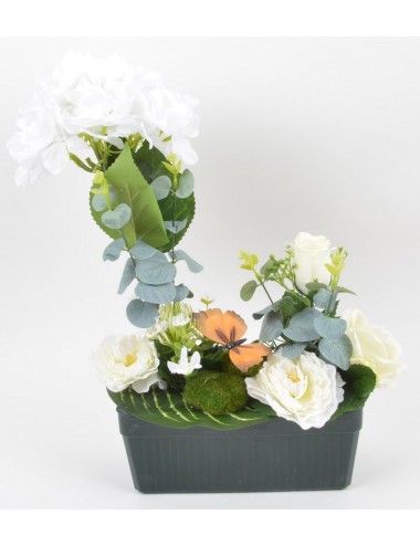 JARDINIERE 25 CM HORTENSIA...