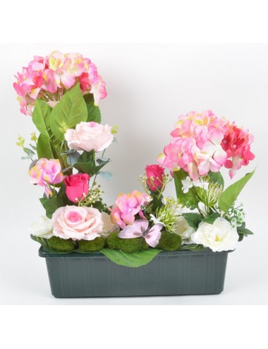 JARDINIERE 40 CM HORTENSIA...