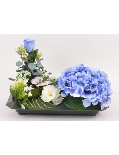 RECTANGLE GM HORTENSIA ROSE...