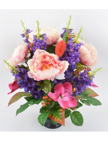 BOUQUET DE VASE DELPHINIUM...