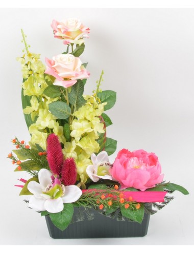 JARDINIERE 25 CM DELPHINIUM...