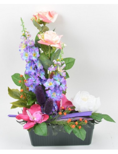 JARDINIERE 25 CM DELPHINIUM...