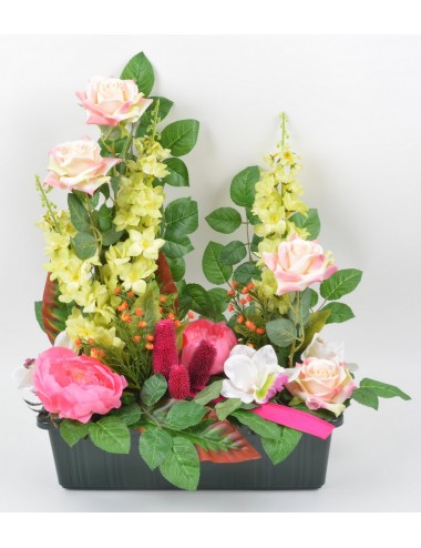 JARDINIERE 40 CM DELPHINIUM...