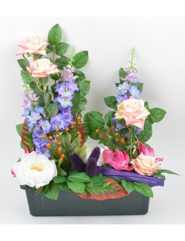 JARDINIERE 40 CM DELPHINIUM...