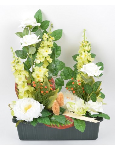 JARDINIERE 40 CM DELPHINIUM...