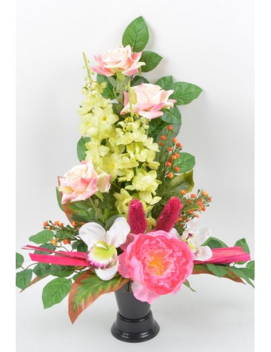 BOUQUET DE VASE DELPHINIUM...