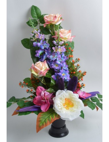 BOUQUET DE VASE DELPHINIUM...