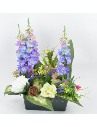 JARDINIERE 25 CM DELPHINIUM...