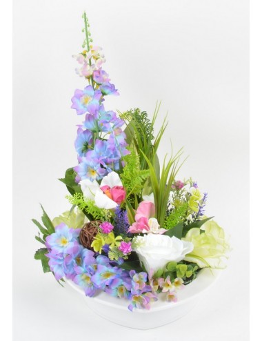 PLATEAU COEUR DELPHINIUM...